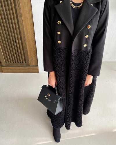 عباية فرو مع جوخ