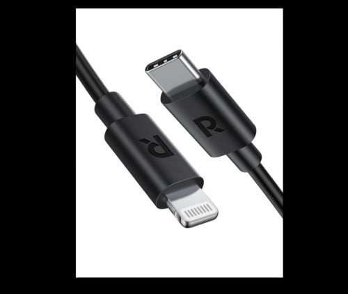 كيبل للآيفون من راف باور USB-C إلى Lightning - RAV...