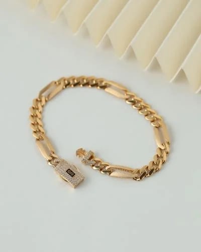 أسواره جنزير ذهب عيار 21