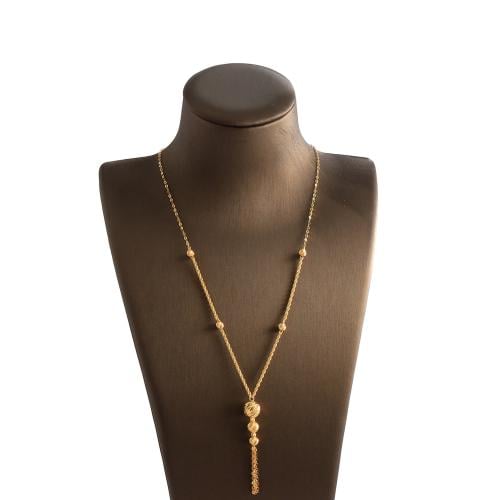 عقد ذهب عيار 21