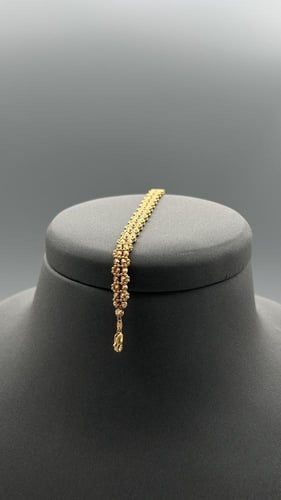 اسوارة انسيال ذهب عيار 21