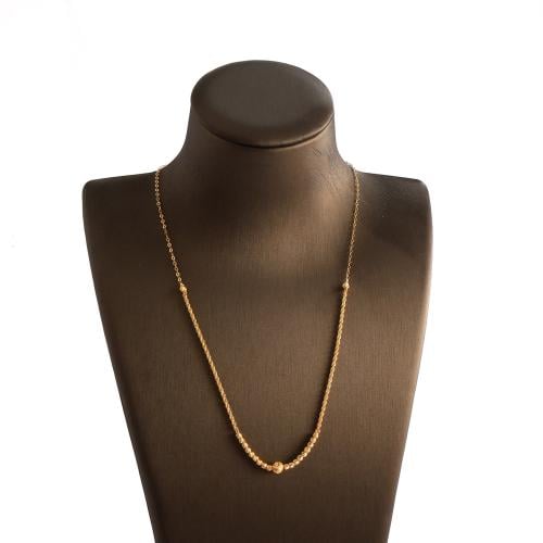 عقد ذهب عيار 21