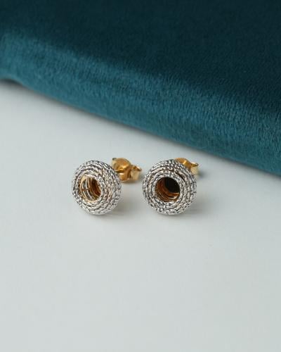 ‏حلق ذهب عيار 21