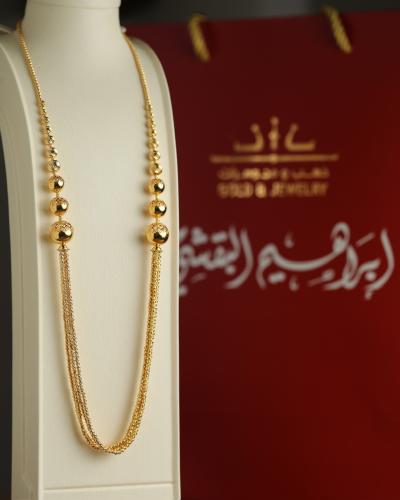 سبحة ذهب عيار 21