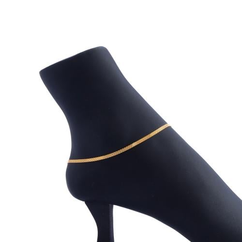 خلخال ذهب عيار 21