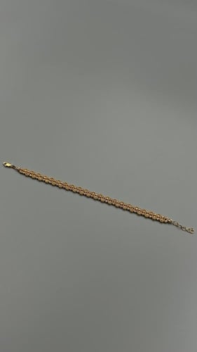 اسوارة انسيال ذهب عيار 21