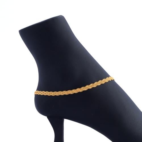 خلخال ذهب عيار 21