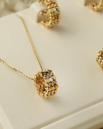 نصف طقم ذهب عيار ٢١