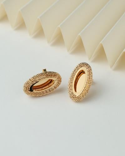 حلق ذهب عيار 21