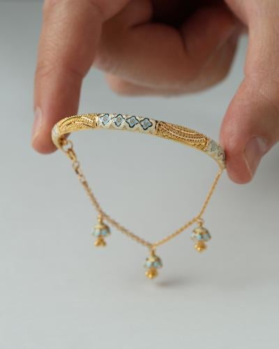 اسوارة ذهب عيار 21