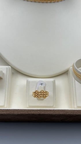 طقم طوق ذهب عيار 21