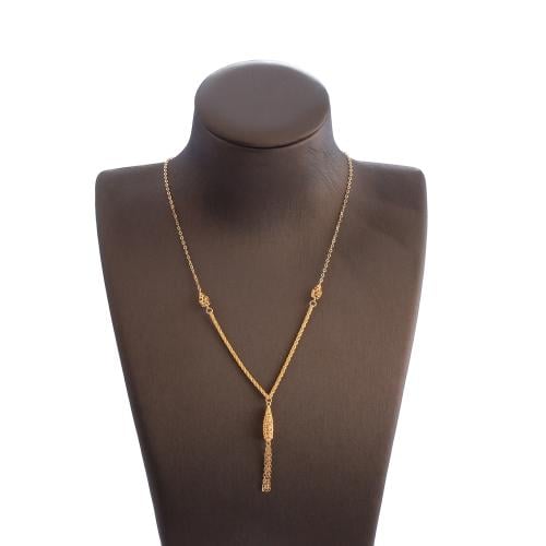 عقد ذهب عيار 21