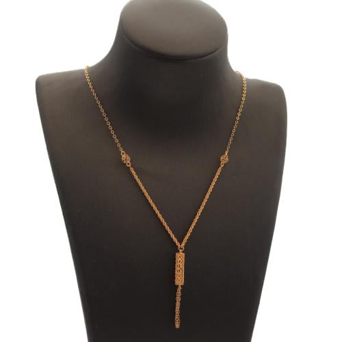 عقد ذهب عيار 21