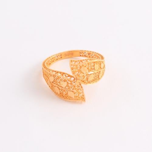 خاتم ذهب عيار 21