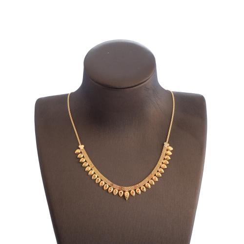 عقد ذهب عيار 21