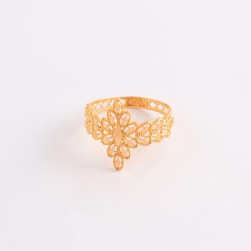 خاتم ذهب عيار 21