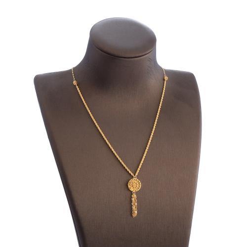 عقد ذهب عيار 21