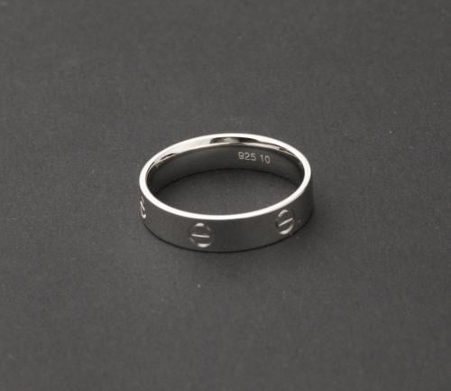 دبلة كارتير رجالي فضة عيار 925