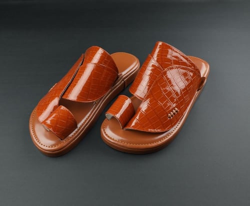 حذاء شرقي طبي لون توفي لامع أرضية تلبيسه