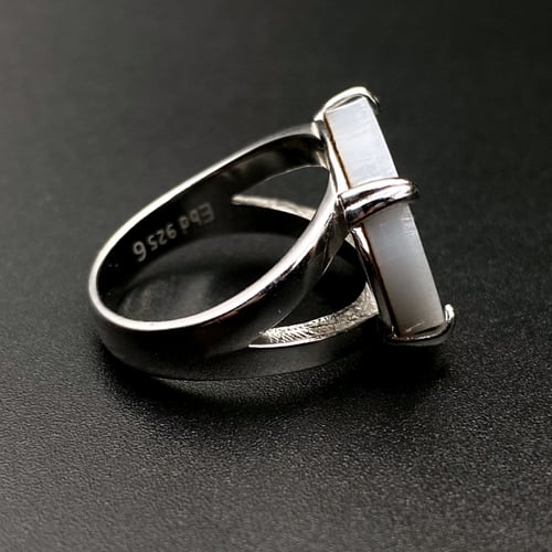 خاتم فضه انياب سيفين و نخله رصاصي