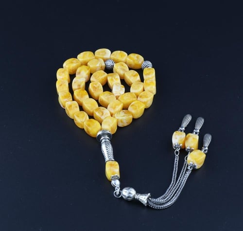 سبحة عقيق اصفر