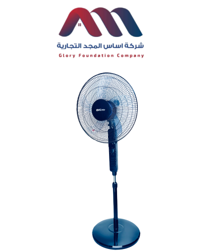 مروحة جي في سي موديل B GVCS6400 ريموت اسود