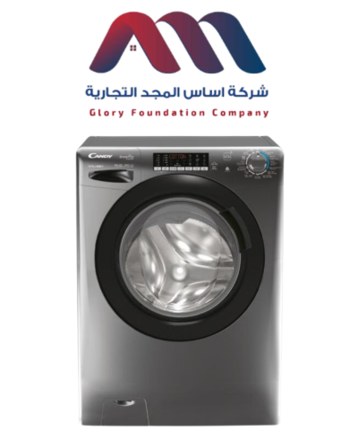 غسالة كاندي 10 ك حراري فتحة جانبي استيل CS4106TWMB...