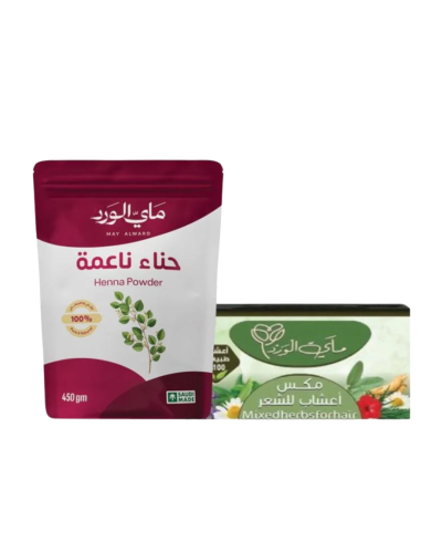 حناء باودر مع مكس الاعشاب