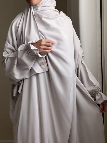 شرشف صلاة سادة بيج - لف