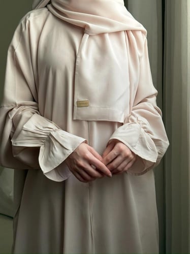 شرشف صلاة وردي فاتح - سحاب