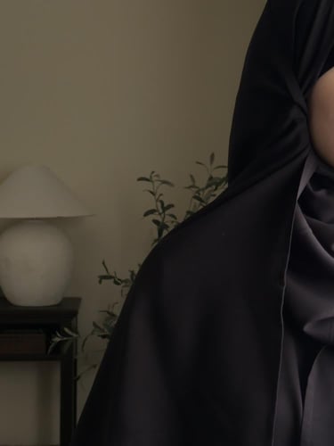 شرشف صلاة اسود - لف