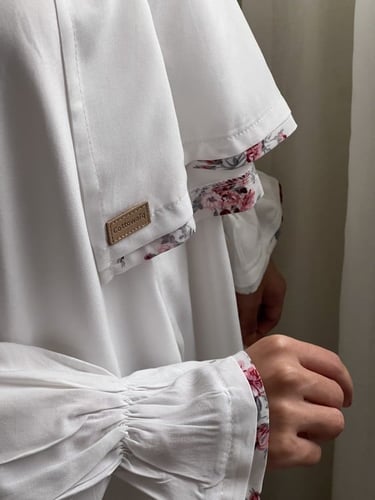 شرشف صلاة ابيض - لف