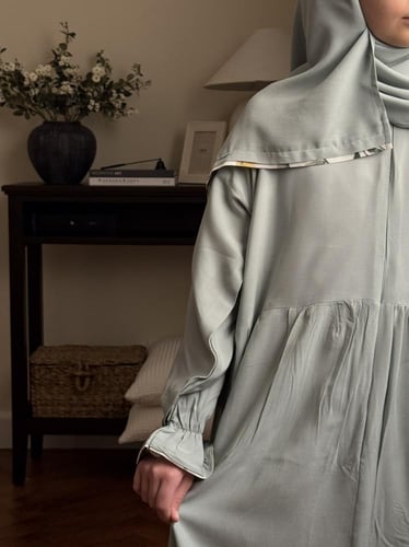 شرشف صلاة اخضر - سحاب