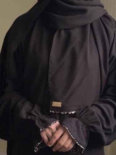 شرشف صلاة اسود - سحاب