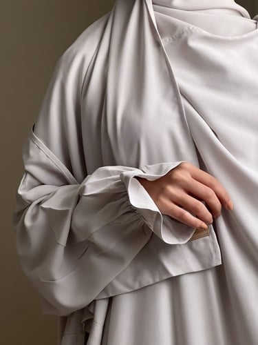 شرشف صلاة سادة بيج - لف