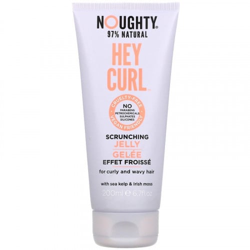 Gel for fixing curly wavy hair
