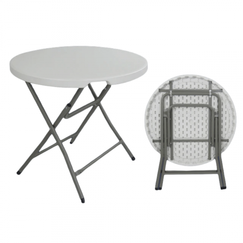 طاولة دائرية قابلة للطي