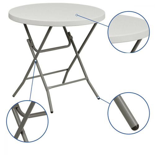 طاولة دائرية قابلة للطي