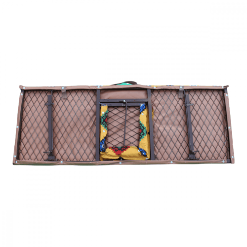 مسند ظهر مع تكاية برتقالي