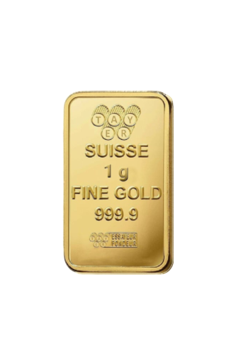 سبيكة ذهب صافي 1 جرام عيار 24 قيراط