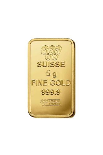 سبيكة ذهب صافي 5 جرام عيار 24 قيراط