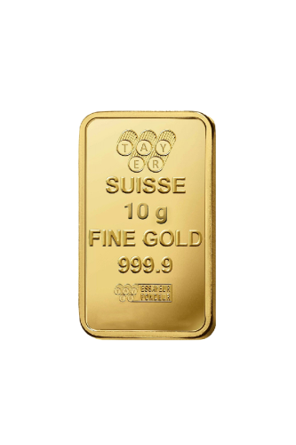 سبيكة ذهب صافي 10 جرام عيار 24 قيراط