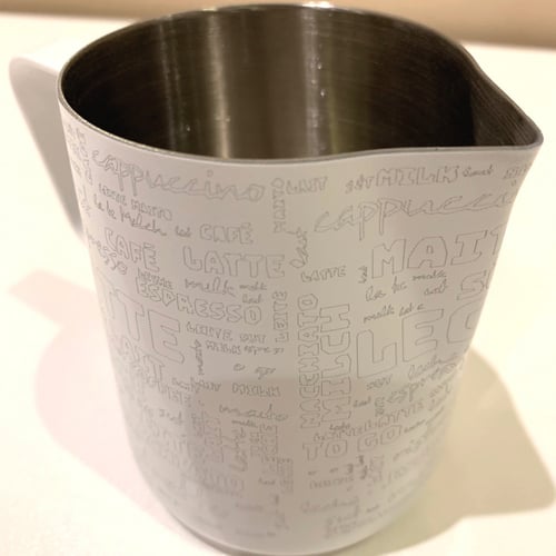 بتشر الباريستا بتصميم وعبارات مميزة 350مل و 590مل...