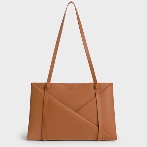 Midori Geometric Tote Bag charles and keith توتي ت...