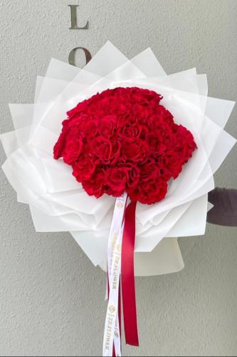 Bouquet of love flowers