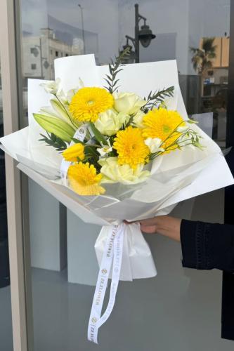 بوكيه ورد اصفر