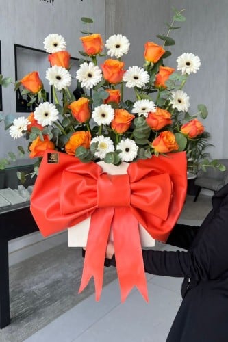 بوكيه الفيونكه طلب قبل بيوم