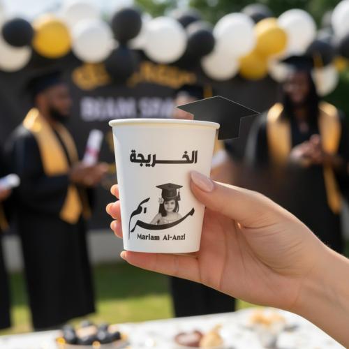 اكواب التخرج ( 10 حبة )