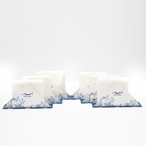 6 حامل مناديل - الثيم حسب الطلب