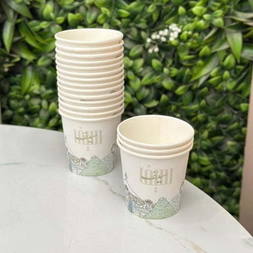 15 كوب قهوة صغيرة - الثيم حسب الطلب ( فنجان قهوة ع...